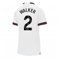 Manchester City Kyle Walker #2 Replika Bortatröja Dam 2023-24 Kortärmad